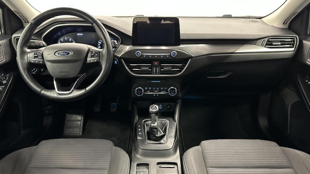 Ford Focus 1.0 EcoBoost Titanium Business TREKHAAK ECC NAVI, Gebruikt, Met garantie (alle), Bedrijf, Handgeschakeld