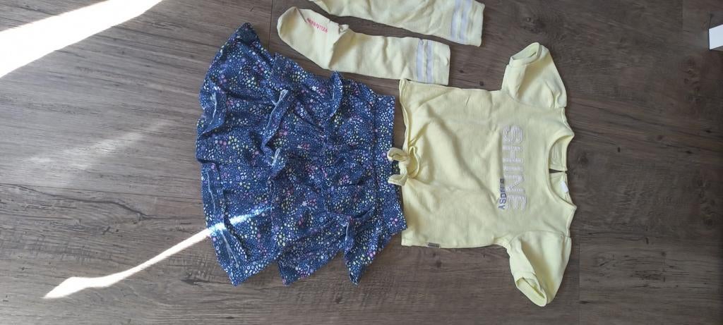 Set 134/140 B.Nosy, Kinderen en Baby's, Babykleding | Maat 62, B.Nosy, Meisje, Ophalen of Verzenden, Zo goed als nieuw