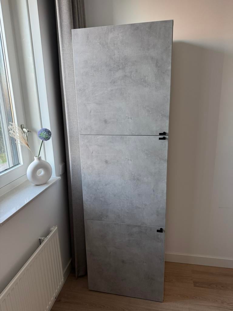 IKEA Besta kast grijs/wit 60x42x193 cm, Ophalen, Zo goed als nieuw, Minder dan 150 cm, 150 tot 200 cm