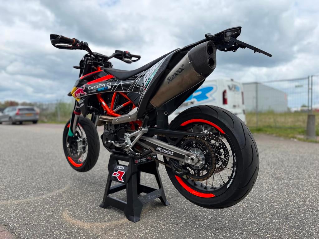 KTM 690 SMC R A2 2020 Supermoto Supermotard TOPSTAAT!, Motoren, Motoren | KTM, 693 cc, Ktm, Bedrijf, Quickshifter