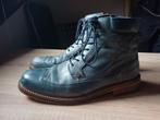Blauwe DENIMLOOK korte herenlaarzen - mt 43 igs, Ophalen of Verzenden, Blauw, Boots