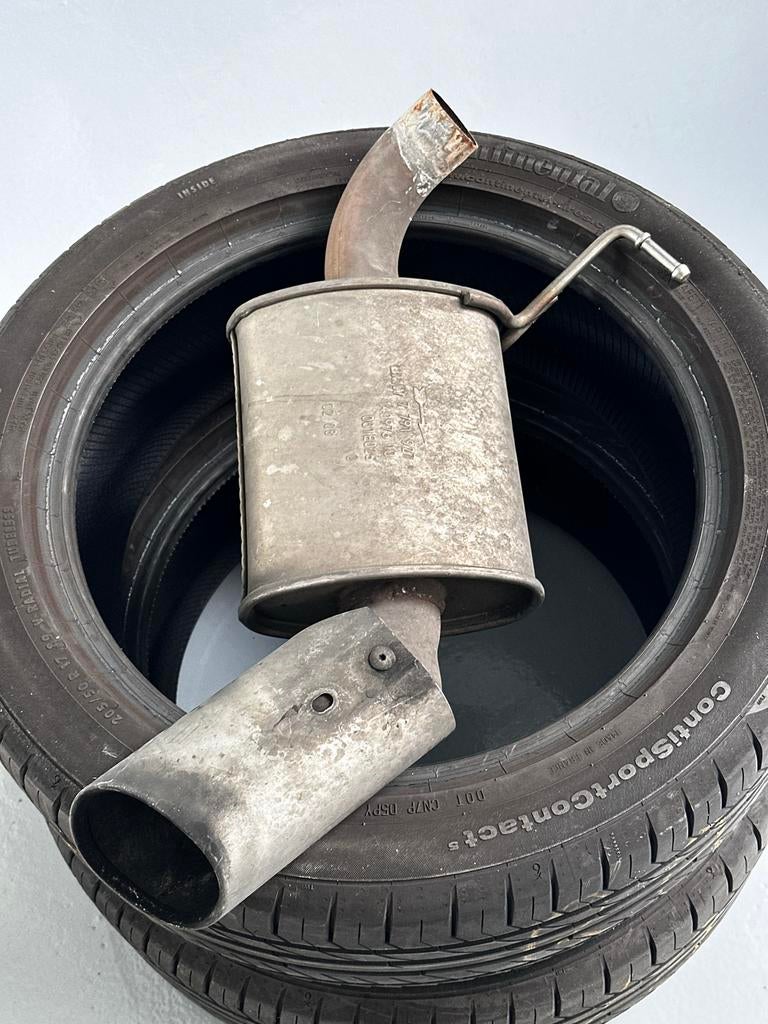 BMW 1 serie e81 e82 e87 e88 116d 120d n47 uitlaatdemper, Auto-onderdelen, Ophalen, Gebruikt, Universele onderdelen
