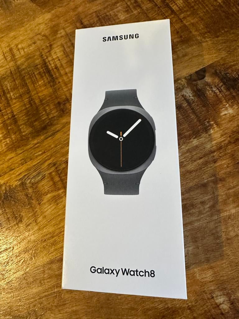 Samsung Galaxy Watch 8 Grijs 40mm- Nieuw in doos, Hartslag, Nieuw, Ophalen of Verzenden, Waterdicht