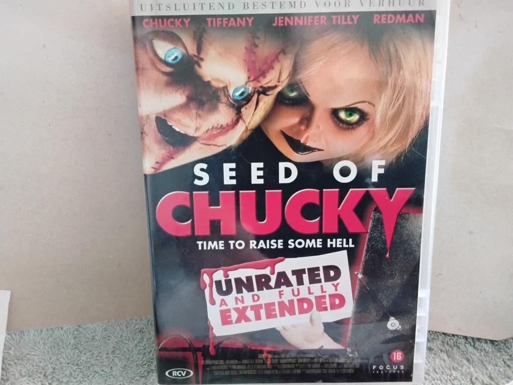 SEED  OF  CHUCKY    TIME  TO  RAISE  SOME  HELL, Cd's en Dvd's, Ophalen of Verzenden, Zo goed als nieuw