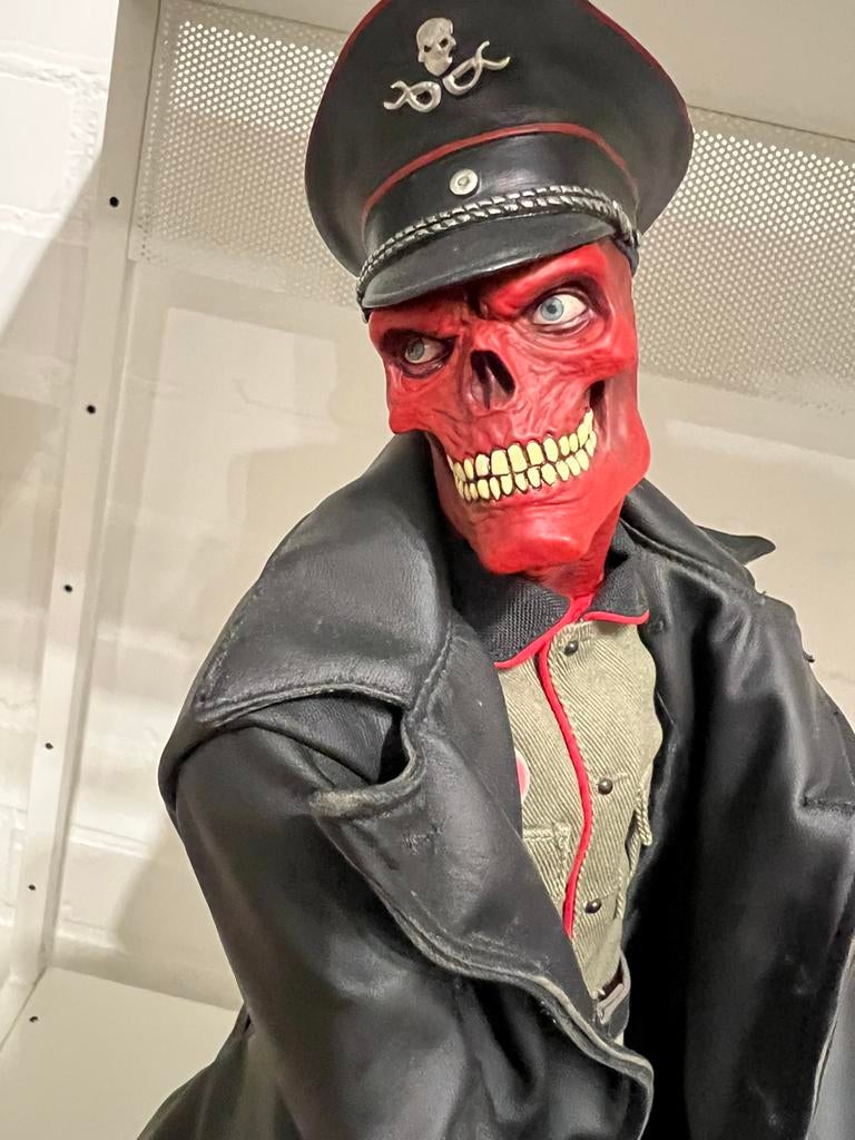 Red Skull sideshow Premium Format statue, Verzamelen, Beelden en Beeldjes, Ophalen of Verzenden, Zo goed als nieuw