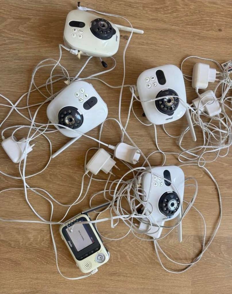 Alecto babyfoon uitgebreide set, Ophalen of Verzenden, Gebruikt, 250 meter of meer, Digitaal