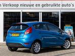 Ford Fiesta 1.0 EcoB. Titanium (bj 2015), Auto's, Ford, Blauw, 23 km/l, Origineel Nederlands, Bedrijf