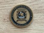 Korps mariniers NLMARSOF challenge coin, Verzenden, Zo goed als nieuw