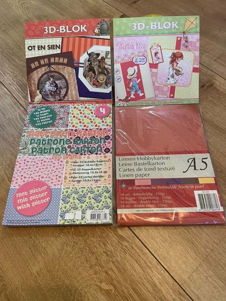 Nieuwe knutselspullen, Hobby en Vrije tijd, Ophalen of Verzenden, Zo goed als nieuw, Overige thema's, Overige typen