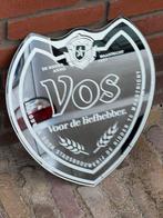 Reclame spiegel VOS bier - Stadsbrouwerij De Ridder, Reclamebord, Ophalen of Verzenden, Zo goed als nieuw