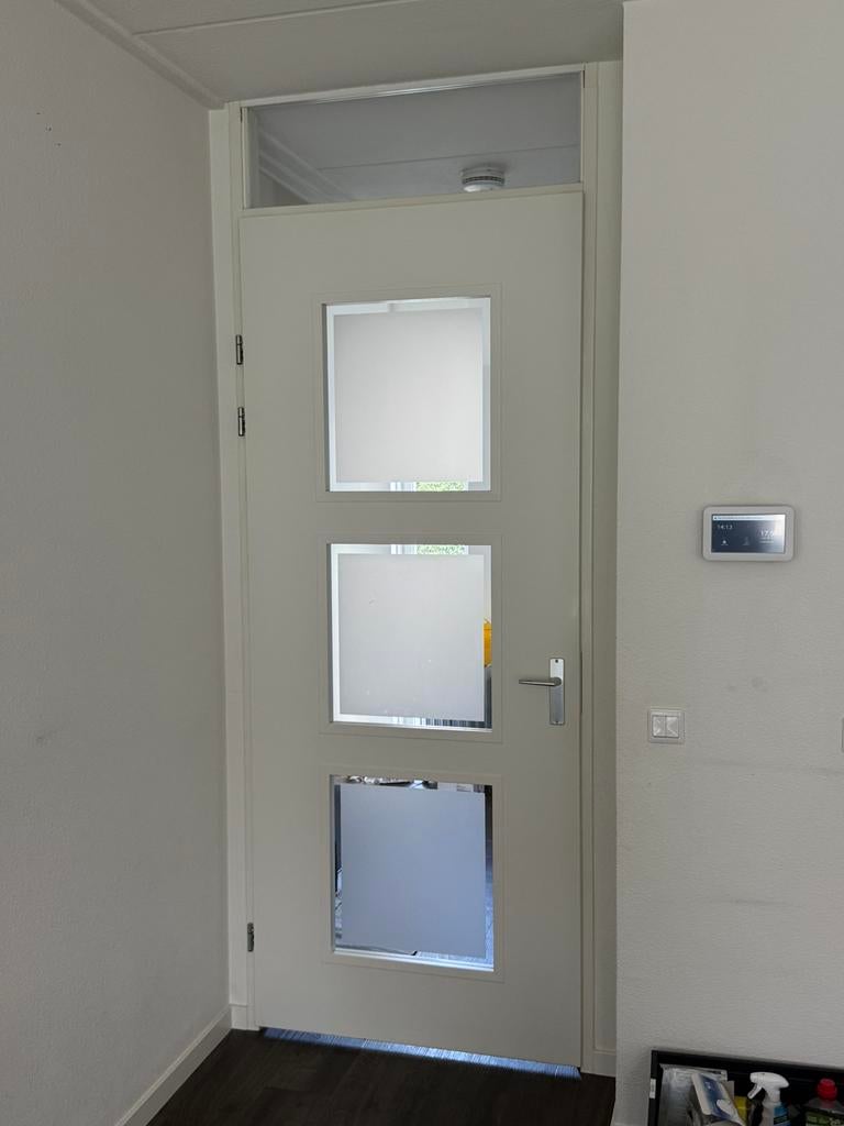 Arne & Bodil Svedex massieve deur linksdraaiend 93x231 cm, Doe-het-zelf en Verbouw, Deuren en Horren, Zo goed als nieuw, Binnendeur