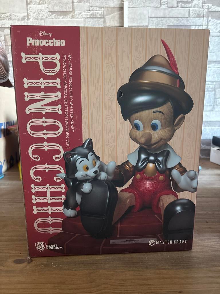 Pinocchio Special Edition Master Craft beeldje, Ophalen of Verzenden, Zo goed als nieuw, Beeldje of Figuurtje
