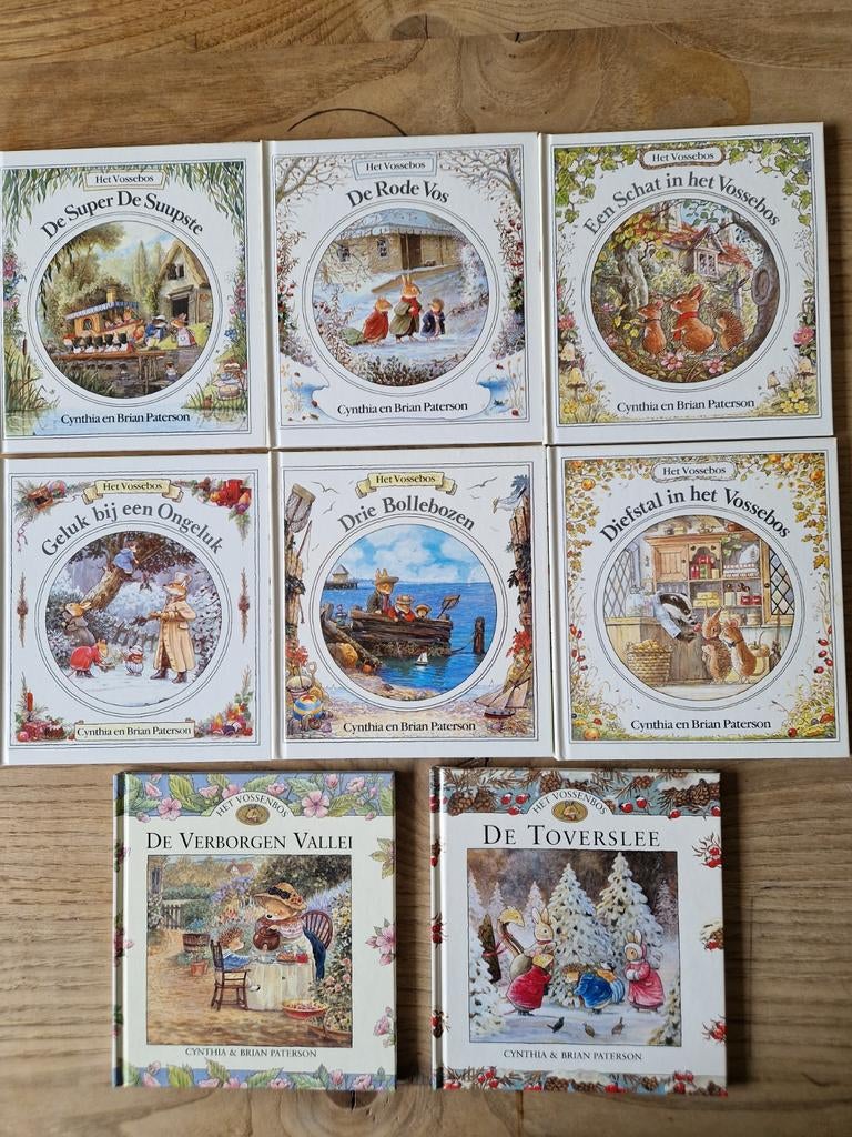 Cynthia & Brian Paterson Het Vossebos serie compleet 1e druk, Boeken, Ophalen of Verzenden, Zo goed als nieuw