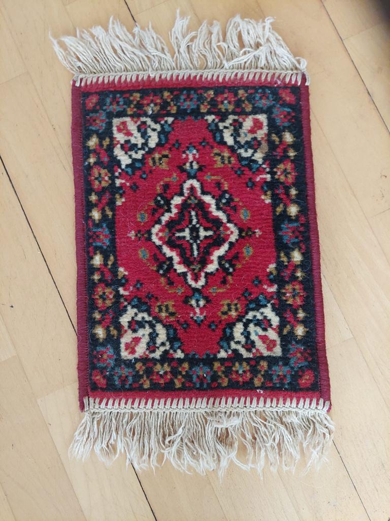 Vintage Tafelkleedje 45cm x 25cm, Huis en Inrichting, Stoffering | Tapijten en Kleden, Ophalen, Minder dan 50 cm, Overige kleuren