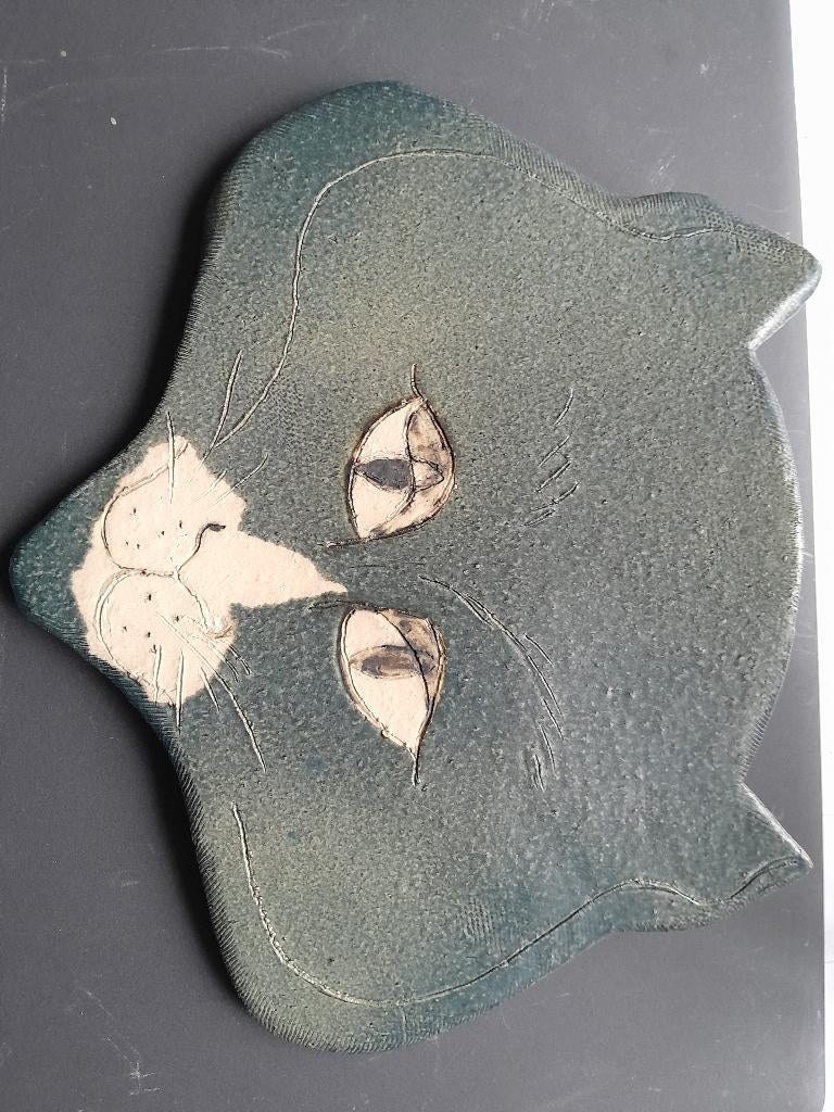 Keramieke Kattenkop nr 2, Ophalen of Verzenden