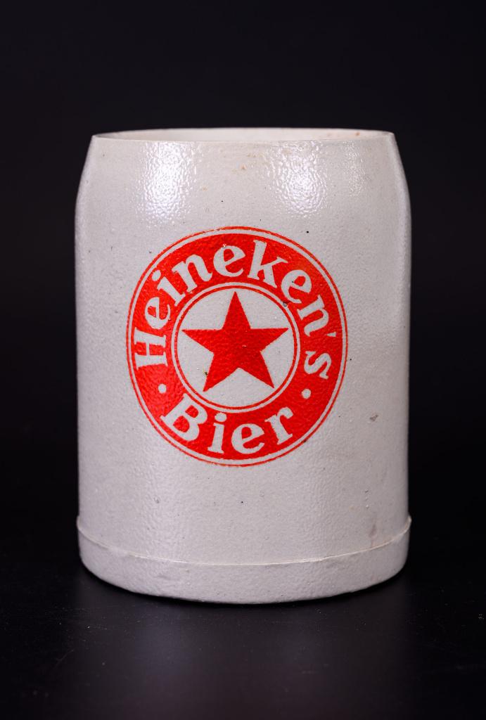 Heineken's Bier, 0,5 liter bierpul, Verzamelen, Ophalen of Verzenden, Gebruikt, Pul(len), Heineken