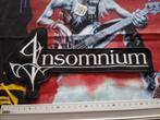 Insomnium shaped backpatch logo nn39 metal 14 x 18.5 cm, Verzenden, Gebruikt, Kleding