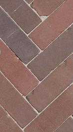 Gebruikte hardgebakken Klinkers - Roodbruin  200m2, Tuin en Terras, Tegels en Klinkers, Overige materialen, Gebruikt, Klinkers