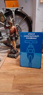 Emaille bord orgineel oud zeer mooie staat, Ophalen of Verzenden