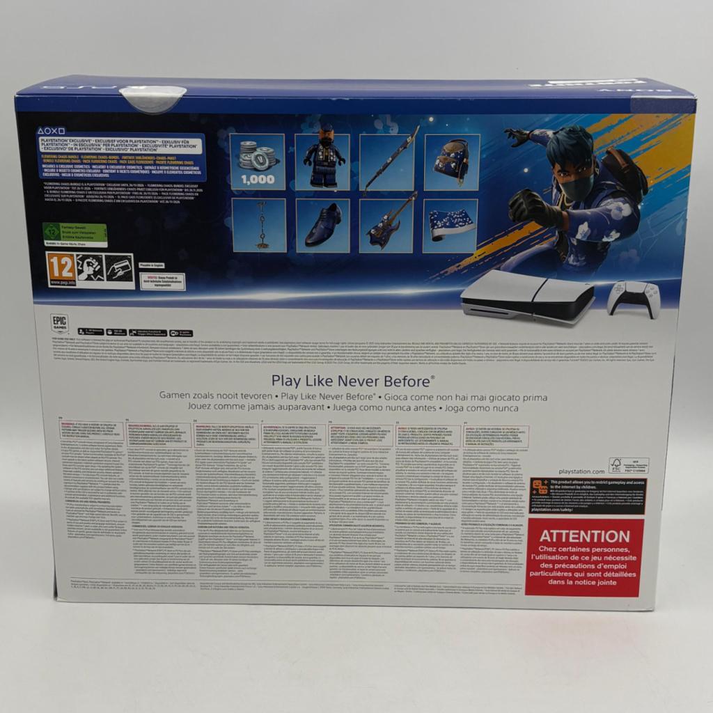 Sony Playstation 5 Slim Disc 825Gb Fortnite - Nieuw sealed, Spelcomputers en Games, Spelcomputers | Sony PlayStation 5, Ruilrijk