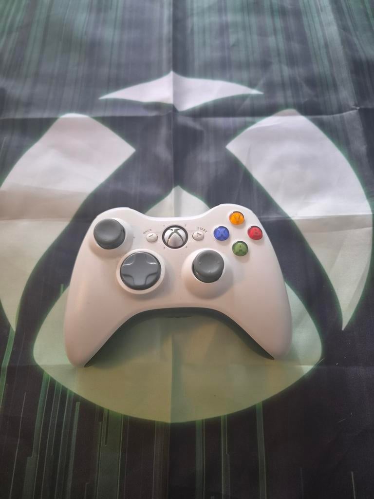 Nette Xbox 360 Controller (Wit), Spelcomputers en Games, Ophalen, Zo goed als nieuw, Controller, Xbox Original
