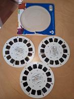 Mapje 3 Viewmaster schijfjes Flinstones,Yogi,scooby doo, Ophalen of Verzenden