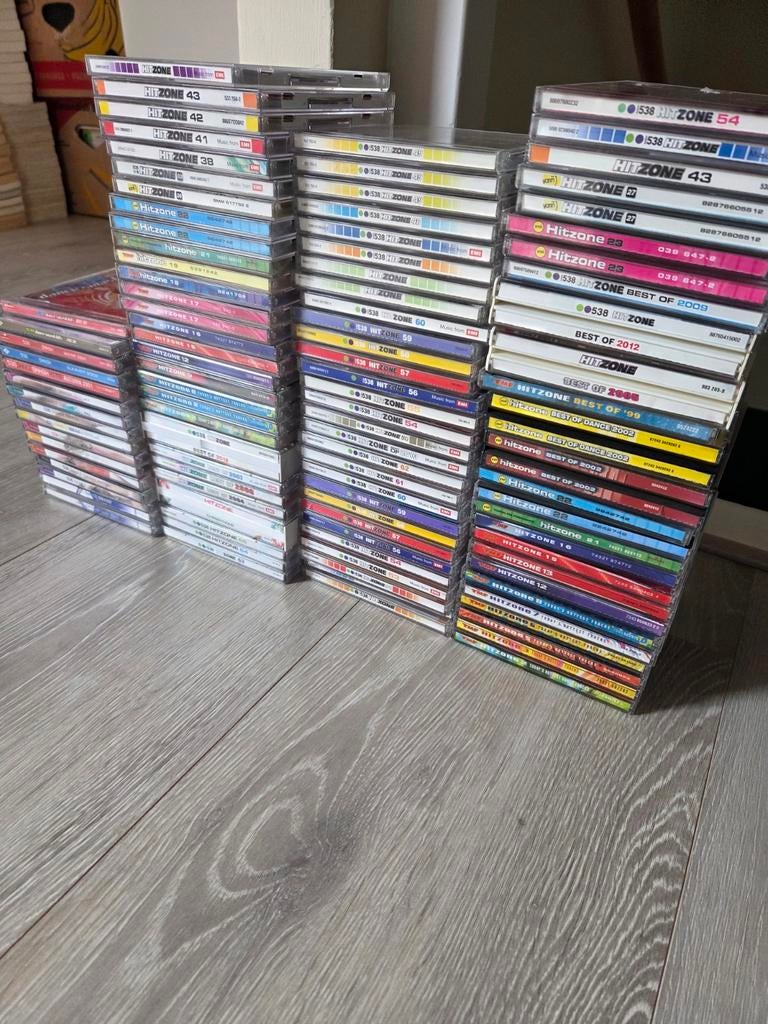 84x Hitzone cd's + 15x Dance Smash 538, Cd's en Dvd's, Ophalen of Verzenden, Gebruikt