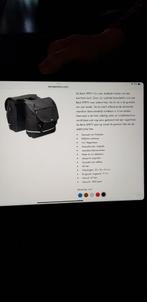 Beck dubbele fietstas, Fietsen en Brommers, Fietsaccessoires | Fietstassen, Ophalen of Verzenden, Zo goed als nieuw, Beck