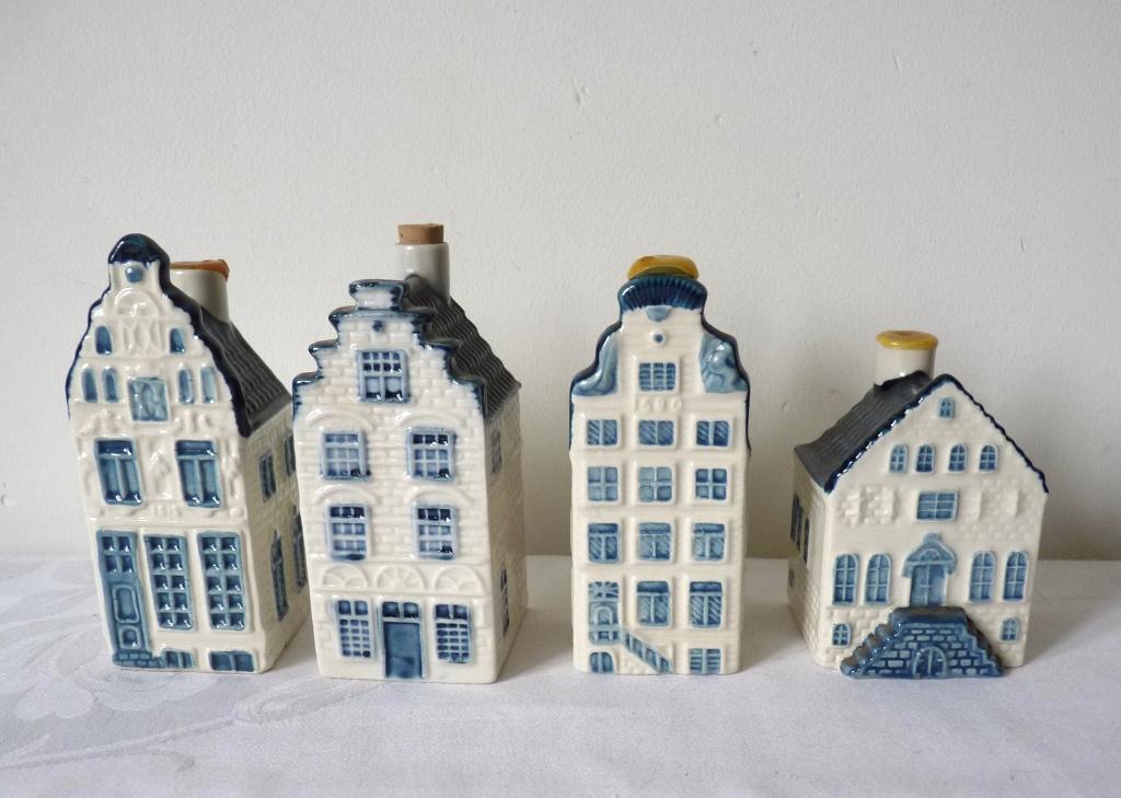 klm huisjes, Verzamelen, KLM Huisjes, Ophalen of Verzenden, Zo goed als nieuw, 1 t/m 20, Gevuld