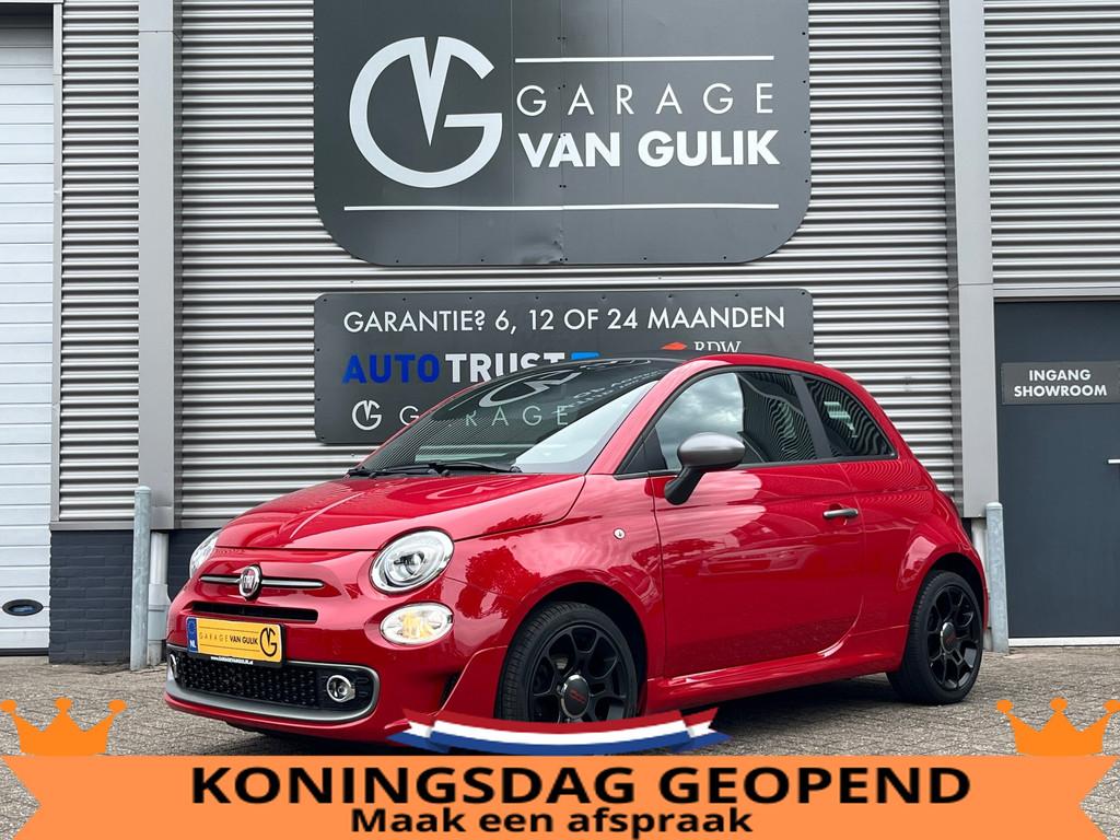 Fiat 500 C 1.2 Cabriolet,Airco,Cruise,Lmv,ElektrRamen,Stuurb, Auto's, Voorwielaandrijving, Gebruikt, 4 cilinders, Cabriolet