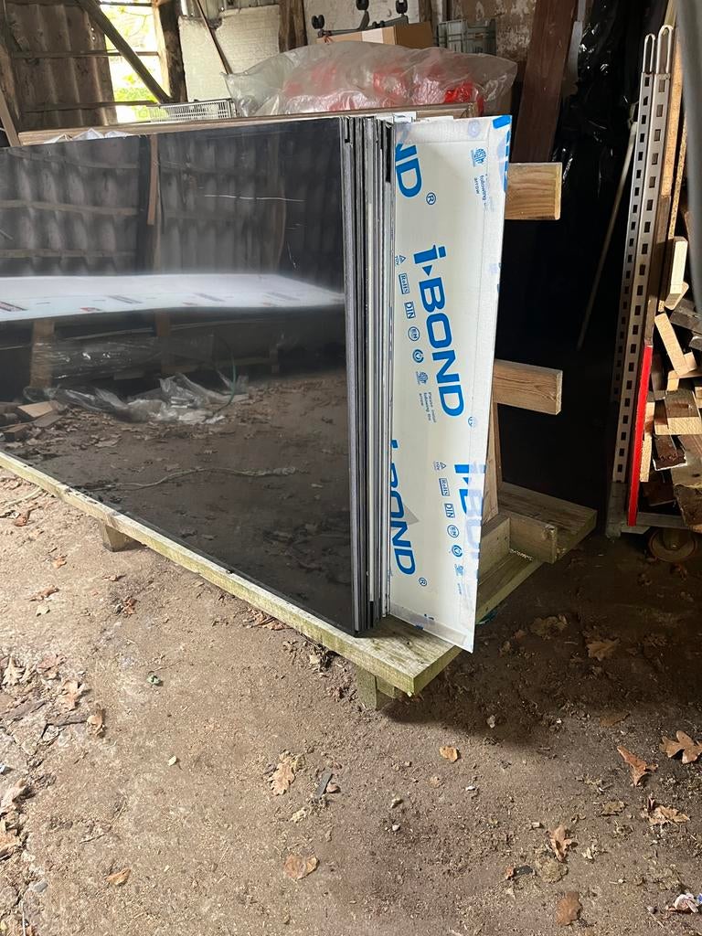 Dibond aluminium composiet panelen, Doe-het-zelf en Verbouw, Platen en Panelen, Ophalen of Verzenden, Nieuw, Overige materialen