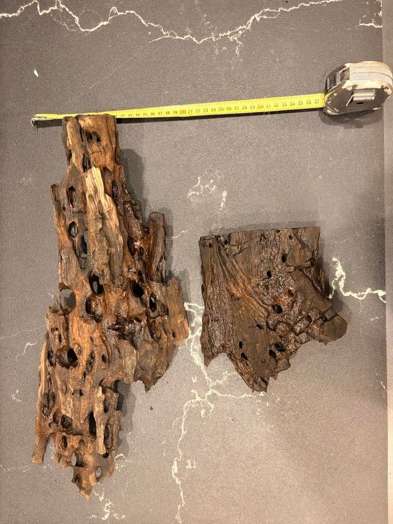 Honeywood 2 stuks., Dieren en Toebehoren, Vissen | Aquaria en Toebehoren, Ophalen, Zo goed als nieuw, Plant(en), Steen of Hout