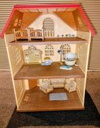 Uitgebreide Sylvanian Families set: huis, ijswinkel, ballon, Ophalen of Verzenden