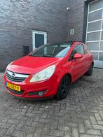Opel Corsa 1.4  2007 leuke opties fijne auto, Auto's, Opel, Voorwielaandrijving, Stof, 40 €/maand, Zwart