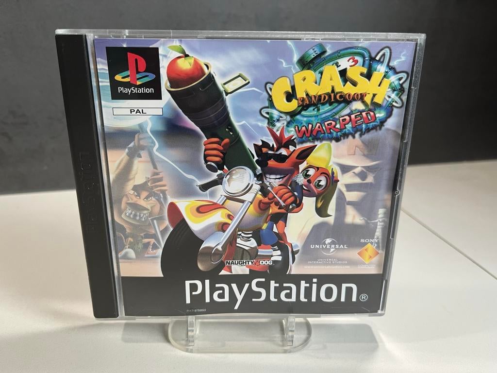 Crash Bandicoot Warped - PlayStation 1 (PS1), Gebruikt, T, Ophalen of Verzenden, Platform