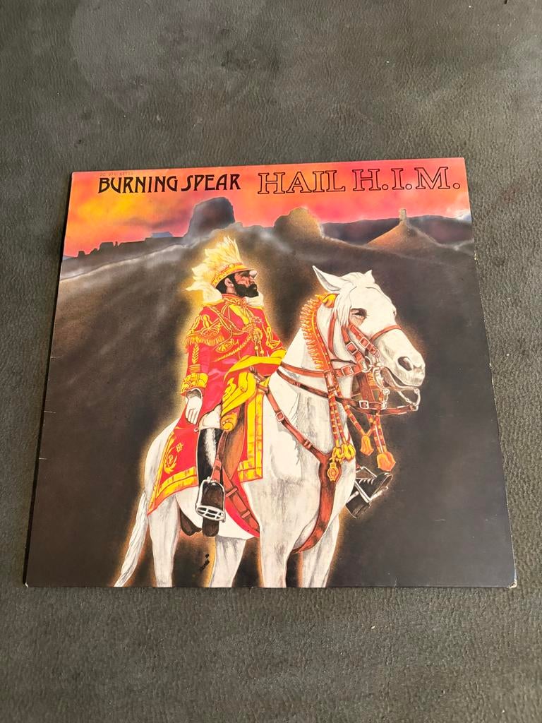Burning Spear - Hail H.I.M. vinyl, Gebruikt, Verzenden, Overige genres, 1980 - 1989