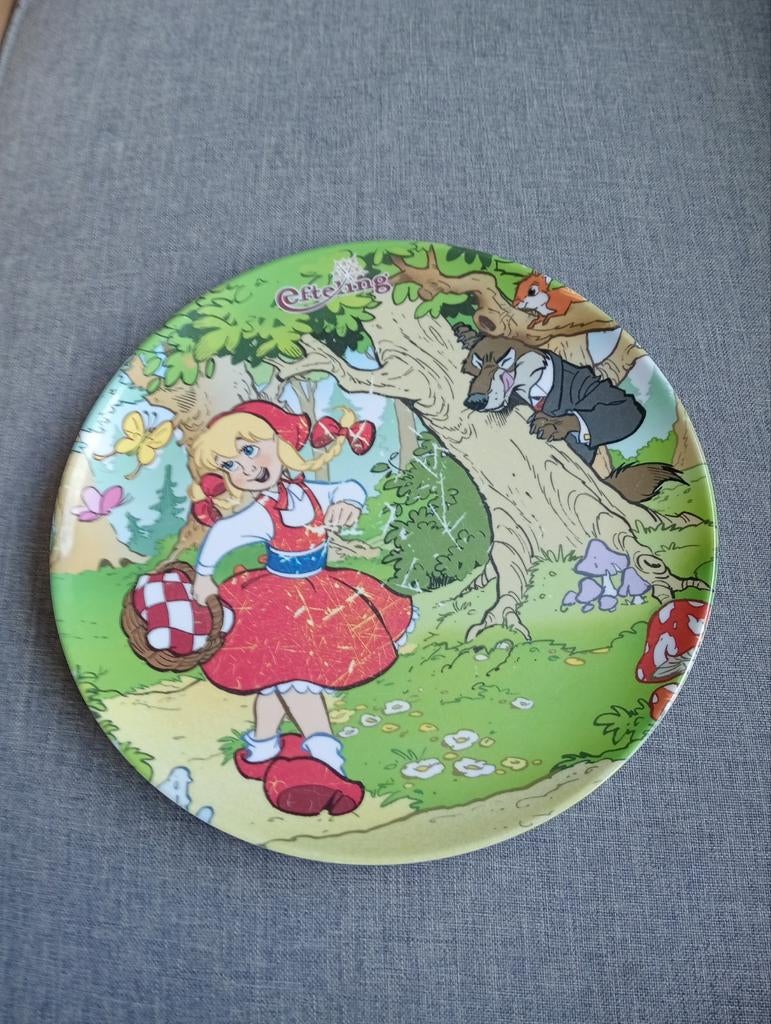 Roodkapje Efteling bord te koop, Ophalen of Verzenden, Losse flippo's