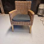 6 als nieuwe eetkamerstoelen, Huis en Inrichting, Stoelen, Ophalen, Overige kleuren, Riet of Rotan, Zo goed als nieuw