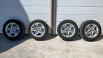 Set gave 18" LM Audi Q5 met Michelin zomerbanden 235/60R18, Ophalen, 18 inch, Gebruikt, 235 mm