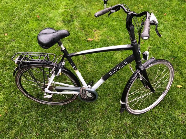 Gazelle Chamonix T27, Fietsen en Brommers, Fietsen | Dames | Damesfietsen, Gebruikt, Gazelle, Versnellingen, 56 cm of meer, Ophalen of Verzenden