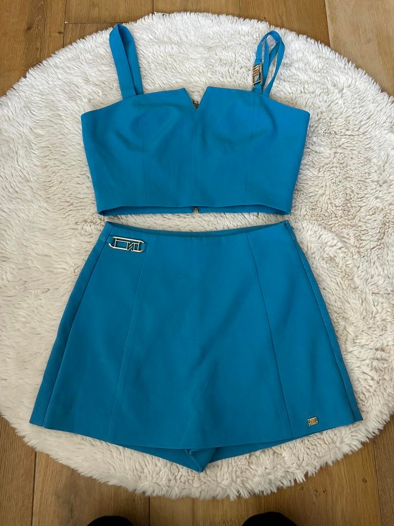 Nikkie setje, Kleding | Dames, Ophalen of Verzenden, Nieuw, Maat 34 (XS) of kleiner, Blauw