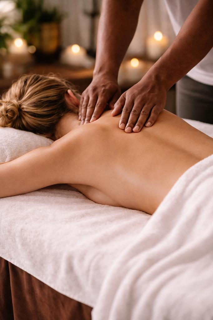 Massage, €40 - 60min (woman only), Ontspanningsmassage