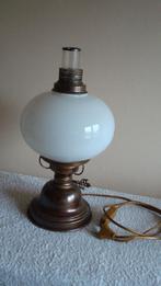 tafel/schemerlamp met aan/uit schakelaar retro/vintage, Ophalen, Gebruikt, Minder dan 50 cm