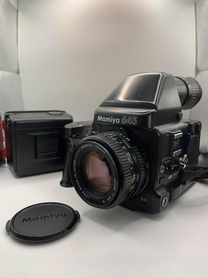 Mamiya Pro TL with extras!, Audio, Tv en Foto, Fotocamera's Analoog, Gebruikt, Spiegelreflex, Overige Merken, Ophalen of Verzenden