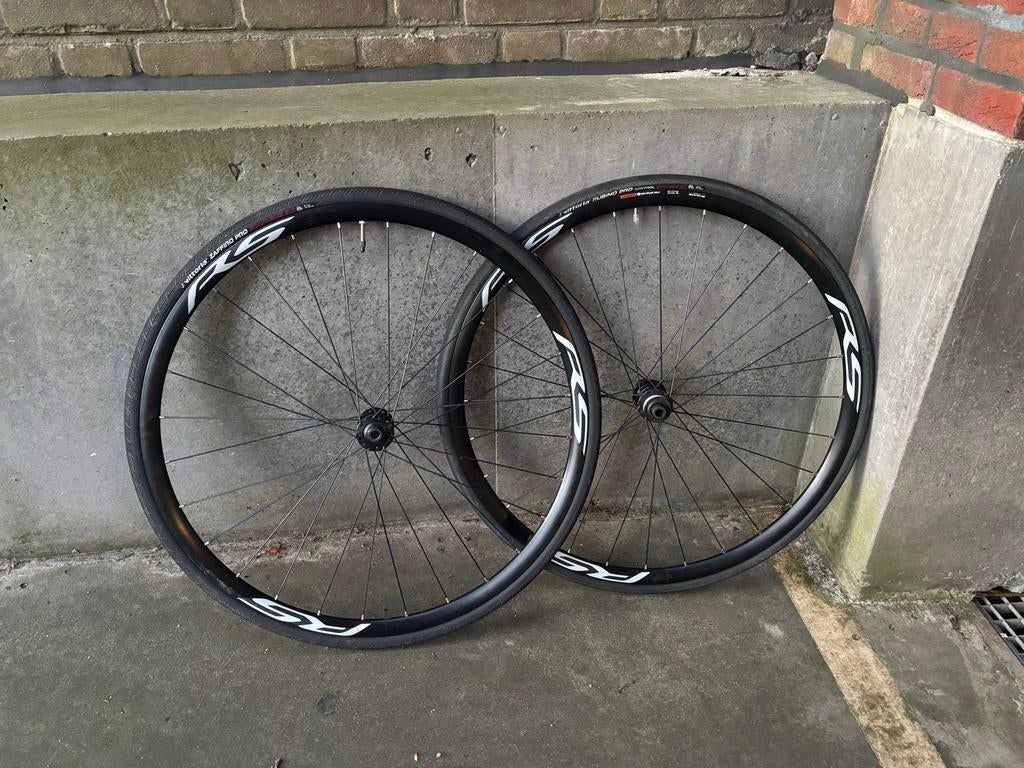 RS Wielset met Vittoria Zaffiro Pro banden, Zo goed als nieuw, Aluminium, Racefiets, Ophalen