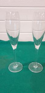 champagne glazen 2x flutes, Ophalen of Verzenden, 'T Olde Gre-j, Info@toldegrej.nl, Endepoelstraat 20f Didam