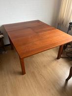 Inklapbare houten eettafel - handig en ruimtebesparend, Huis en Inrichting, Tafels | Eettafels, Gebruikt, 100 tot 150 cm, Ophalen of Verzenden