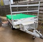 HENRA tandemasser aanhangwagen nieuwe banden, Auto diversen, Aanhangers en Bagagewagens, Ophalen, Gebruikt