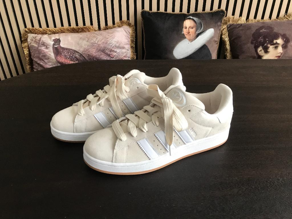 Adidas Campus maat 46, Wit, Ophalen of Verzenden, Adidas, Sneakers of Gympen