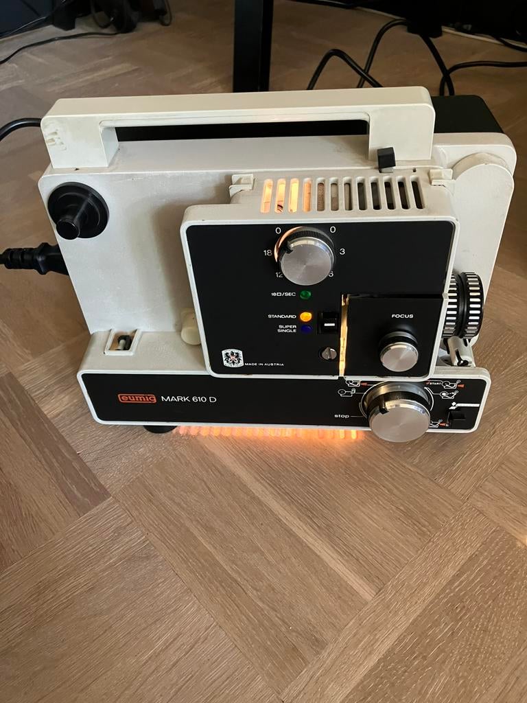 Eumig mark 610 D., Ophalen, 1960 tot 1980, Projector